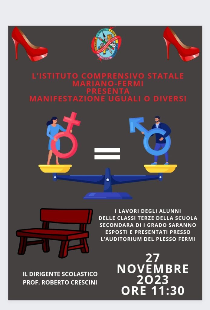 Locandina evento Giornata eliminazione violenza sulle donne.