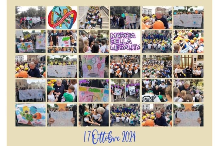 collage marcia legalità 2024